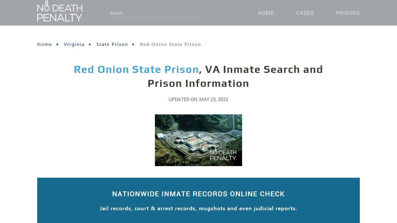 Red Onion State Prison, VA Inmate Search, Visitation, Phone no ...